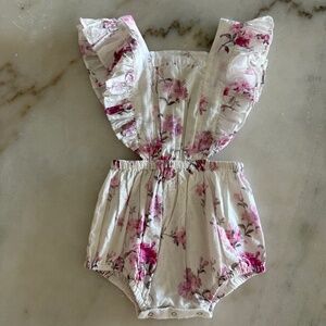 LoveShackFancy toddler floral romper